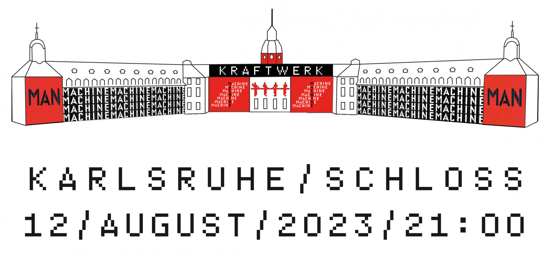 MENSCH-MASCHINE KRAFTWERK: Einziges Deutschland-Konzert 2023 in Karlsruhe